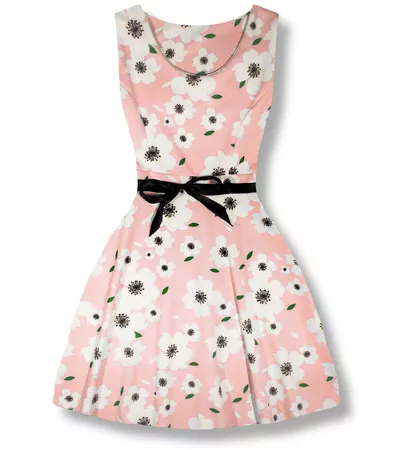 Elegantnà dámské šaty 2638 růžové